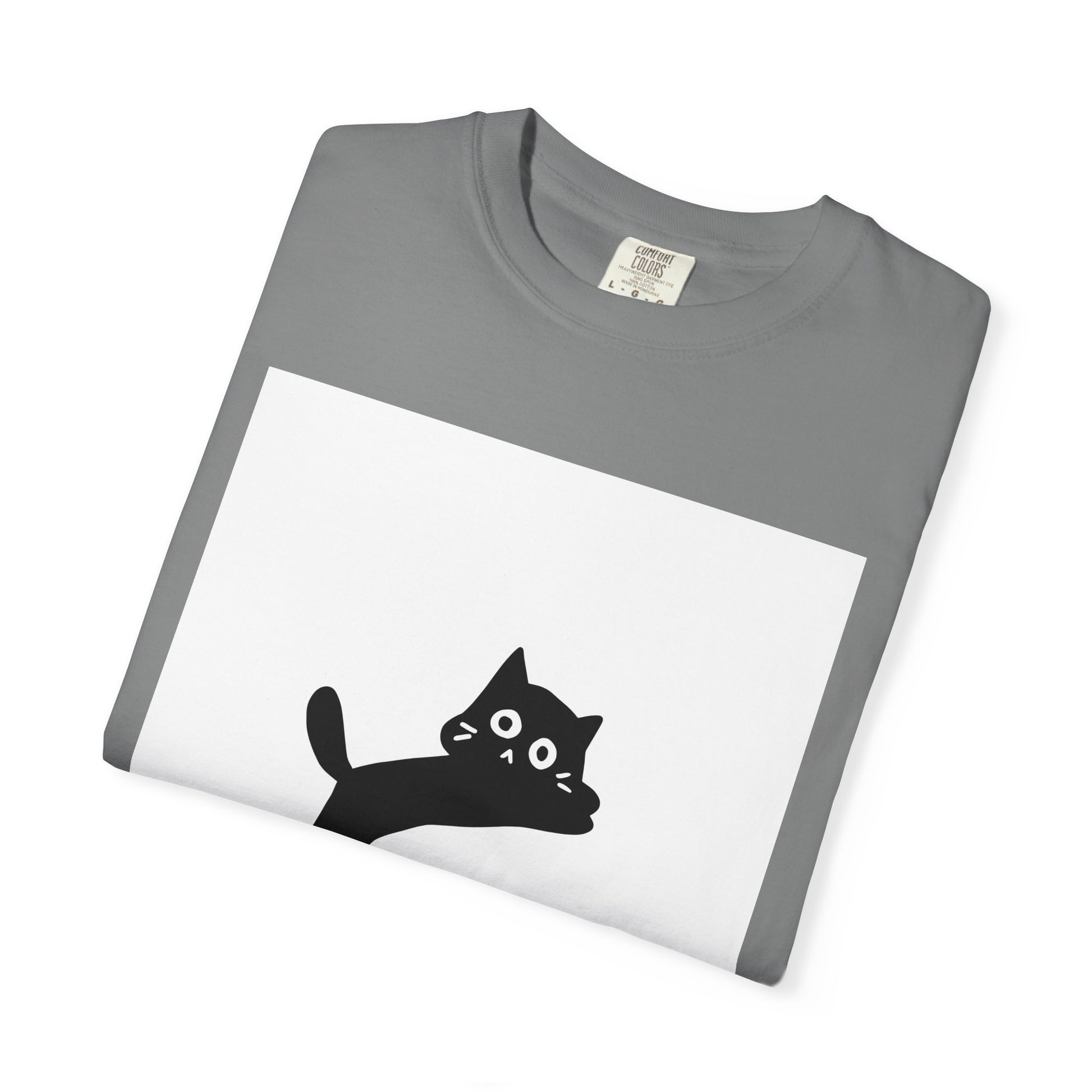 Playful Cat T-Shirt, Meow Tee, Unisex Animal Shirt, Cute Cat Lover Gift, Funny Pet T-Shirt, Casual Wear, Birthday Present