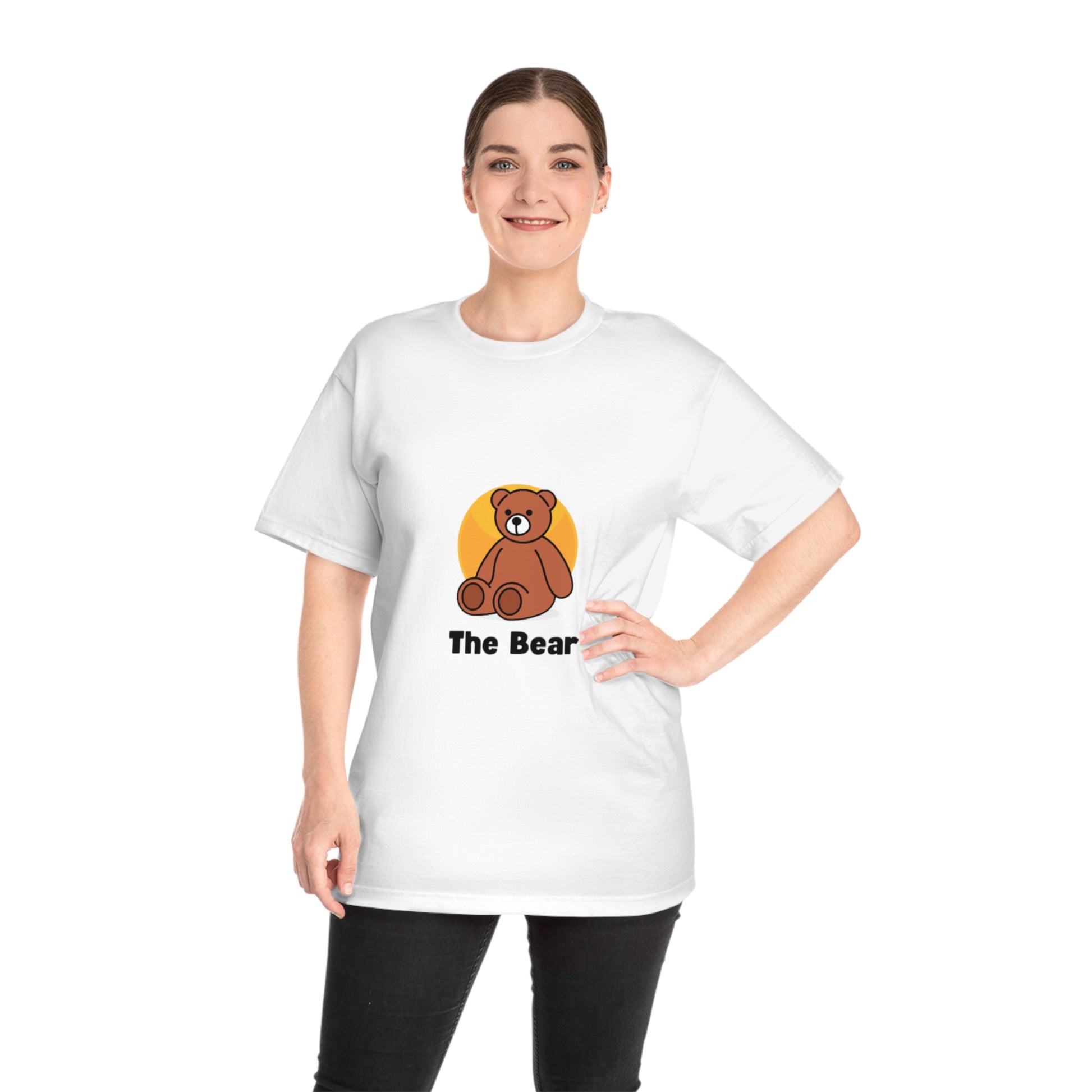 Cute Bear Graphic Unisex T-Shirt, Casual Tee, Animal Lover Gift, Birthday Present, Everyday Wear, Unique Gift Idea