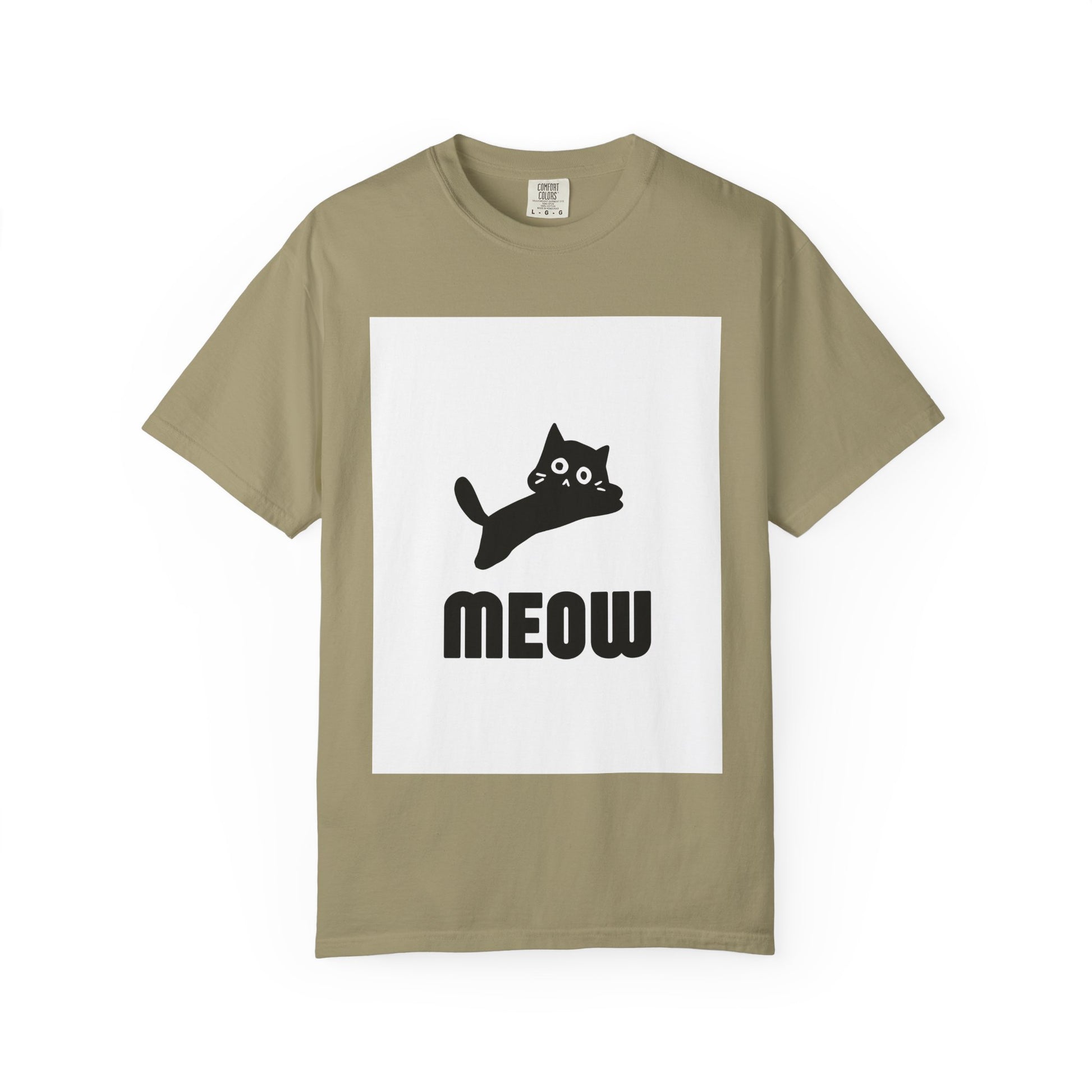 Playful Cat T-Shirt, Meow Tee, Unisex Animal Shirt, Cute Cat Lover Gift, Funny Pet T-Shirt, Casual Wear, Birthday Present