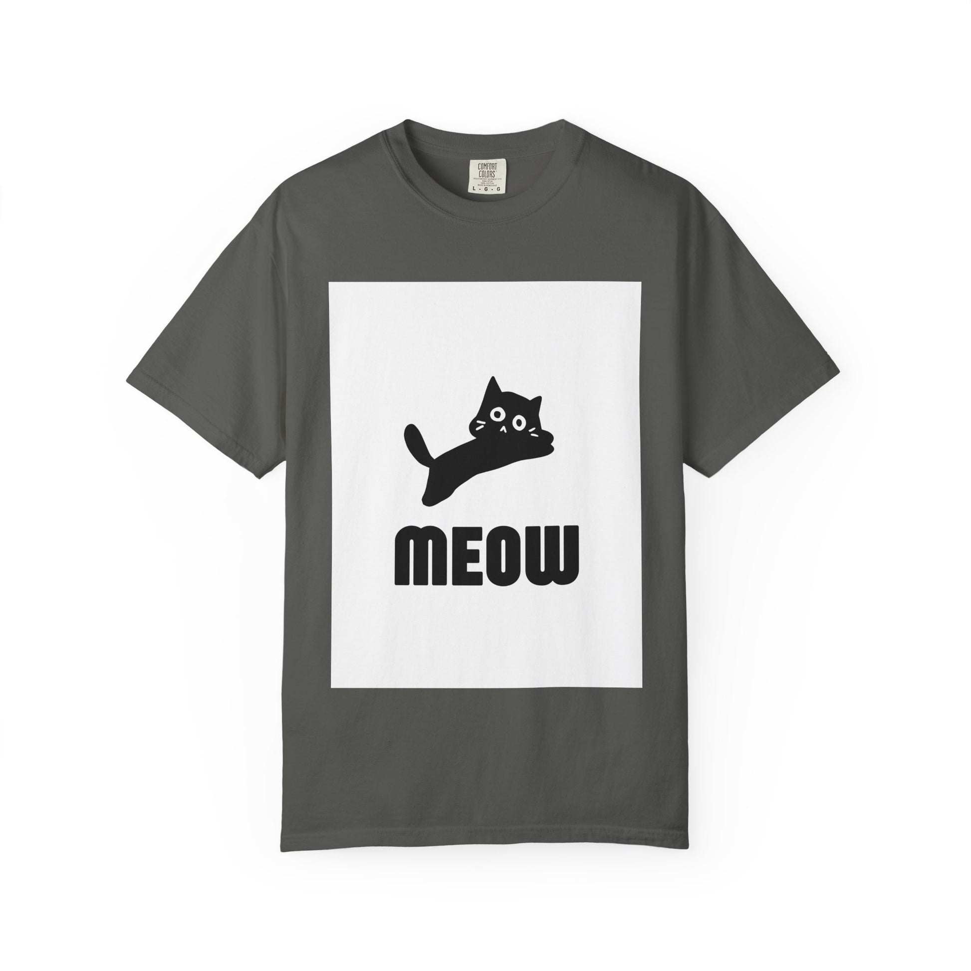 Playful Cat T-Shirt, Meow Tee, Unisex Animal Shirt, Cute Cat Lover Gift, Funny Pet T-Shirt, Casual Wear, Birthday Present