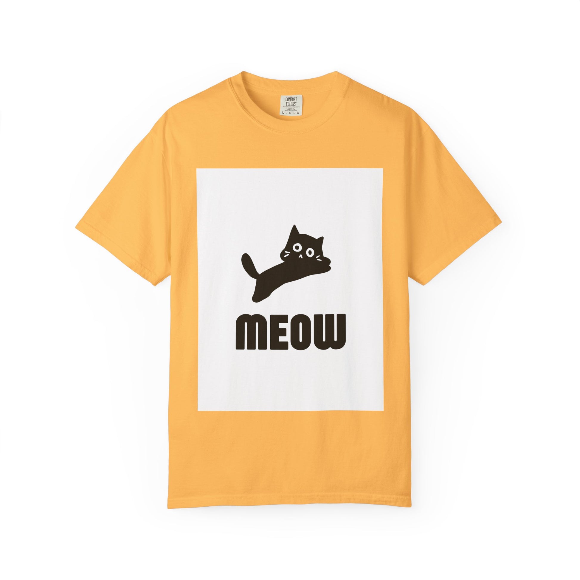 Playful Cat T-Shirt, Meow Tee, Unisex Animal Shirt, Cute Cat Lover Gift, Funny Pet T-Shirt, Casual Wear, Birthday Present