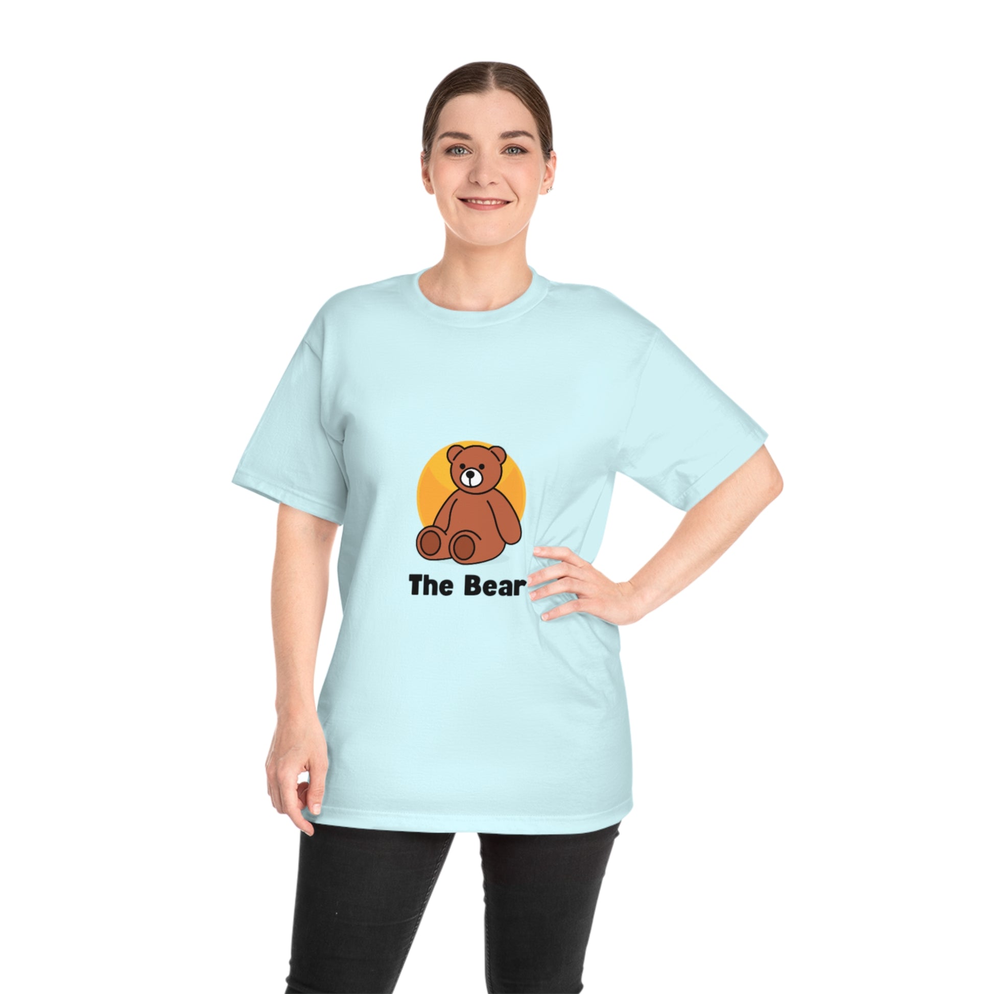 Cute Bear Graphic Unisex T-Shirt, Casual Tee, Animal Lover Gift, Birthday Present, Everyday Wear, Unique Gift Idea