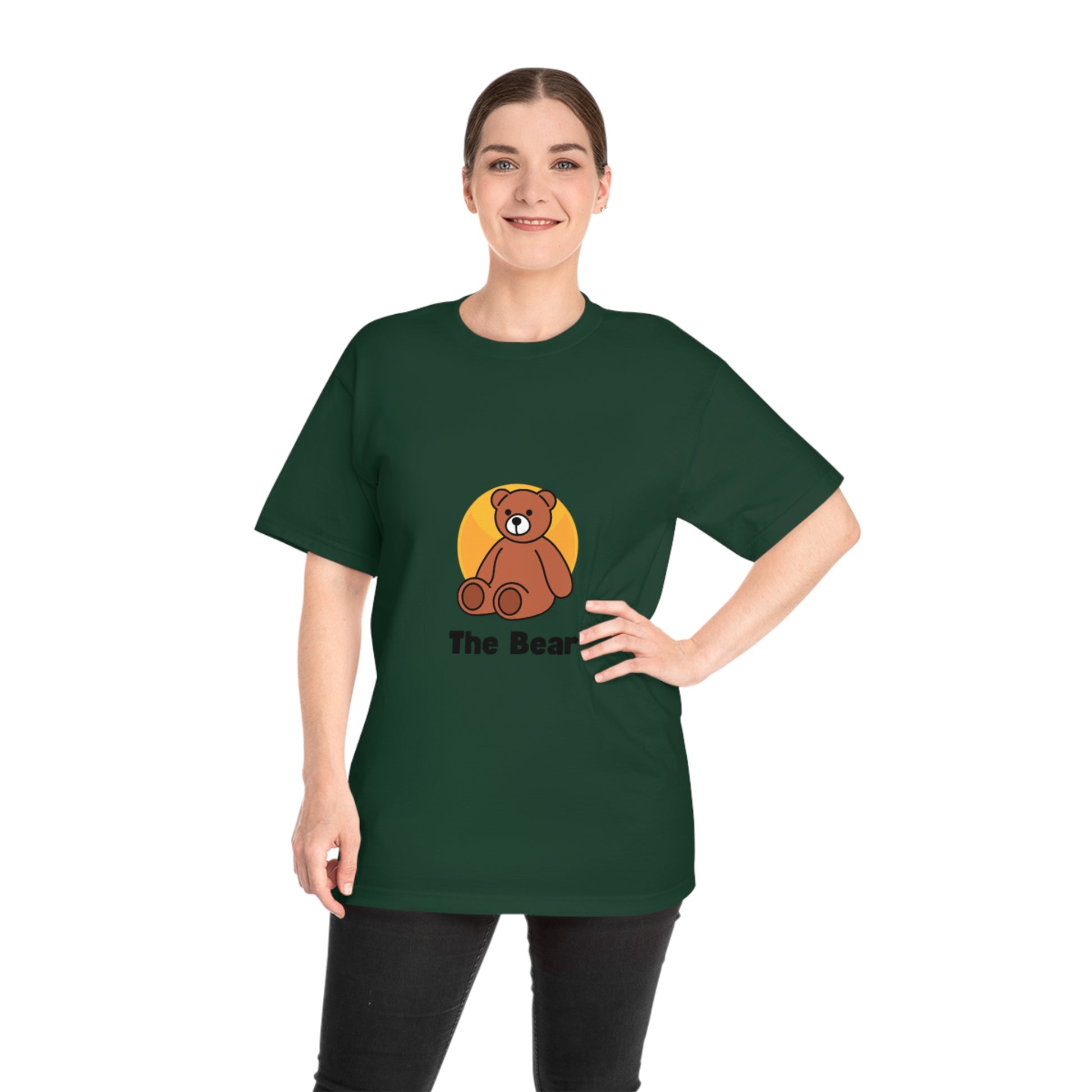 Cute Bear Graphic Unisex T-Shirt, Casual Tee, Animal Lover Gift, Birthday Present, Everyday Wear, Unique Gift Idea