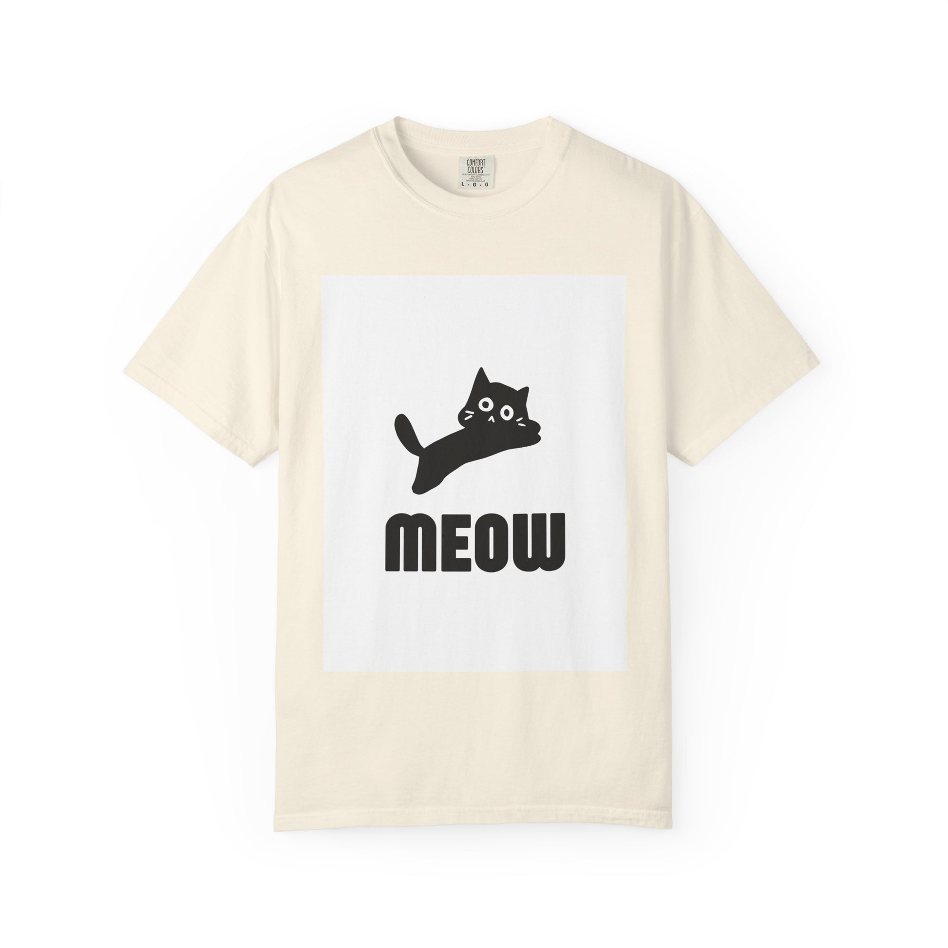 Playful Cat T-Shirt, Meow Tee, Unisex Animal Shirt, Cute Cat Lover Gift, Funny Pet T-Shirt, Casual Wear, Birthday Present