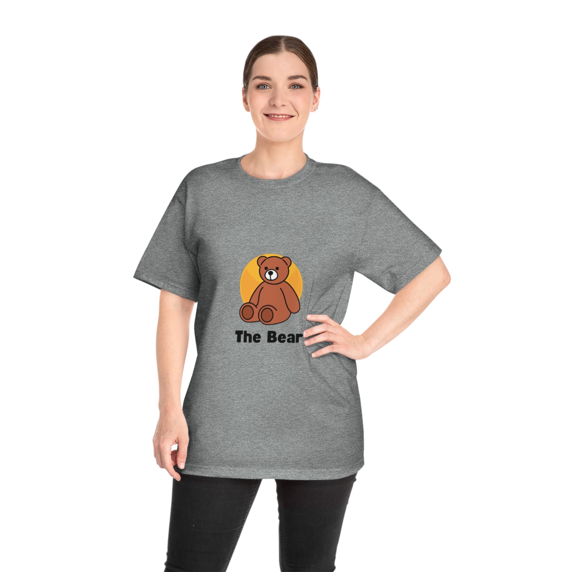 Cute Bear Graphic Unisex T-Shirt, Casual Tee, Animal Lover Gift, Birthday Present, Everyday Wear, Unique Gift Idea