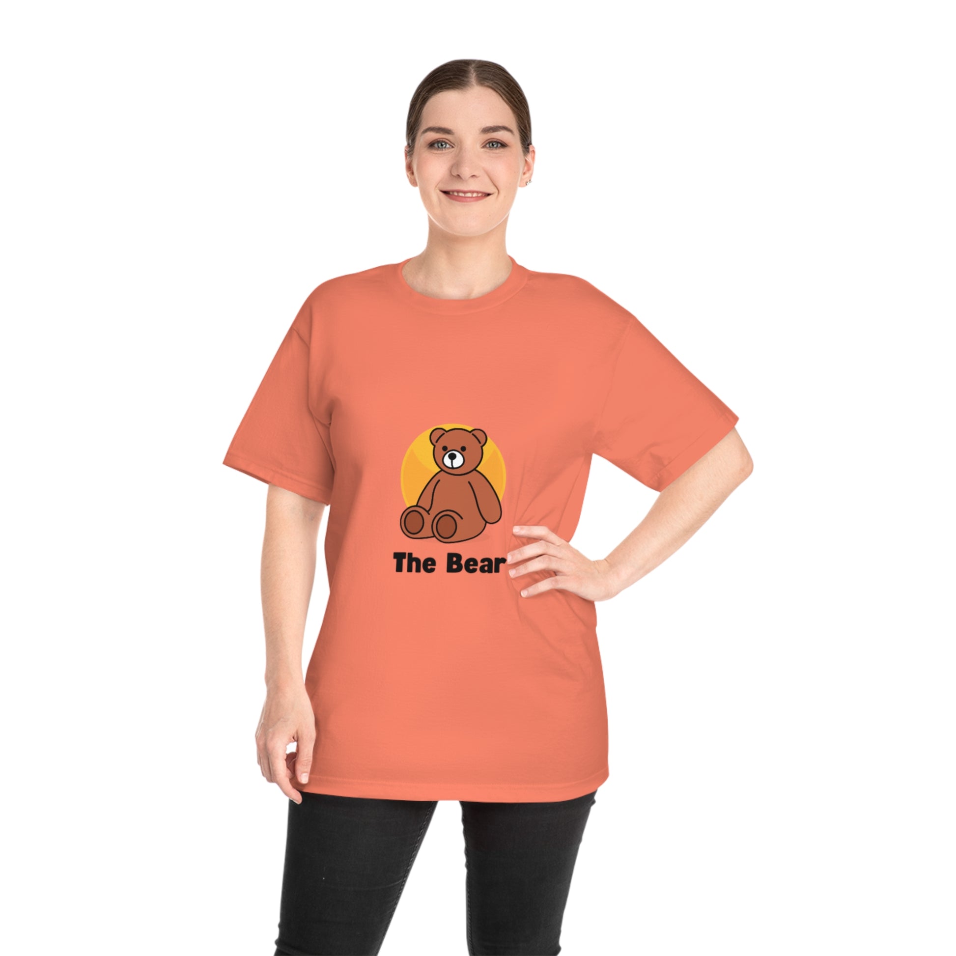 Cute Bear Graphic Unisex T-Shirt, Casual Tee, Animal Lover Gift, Birthday Present, Everyday Wear, Unique Gift Idea